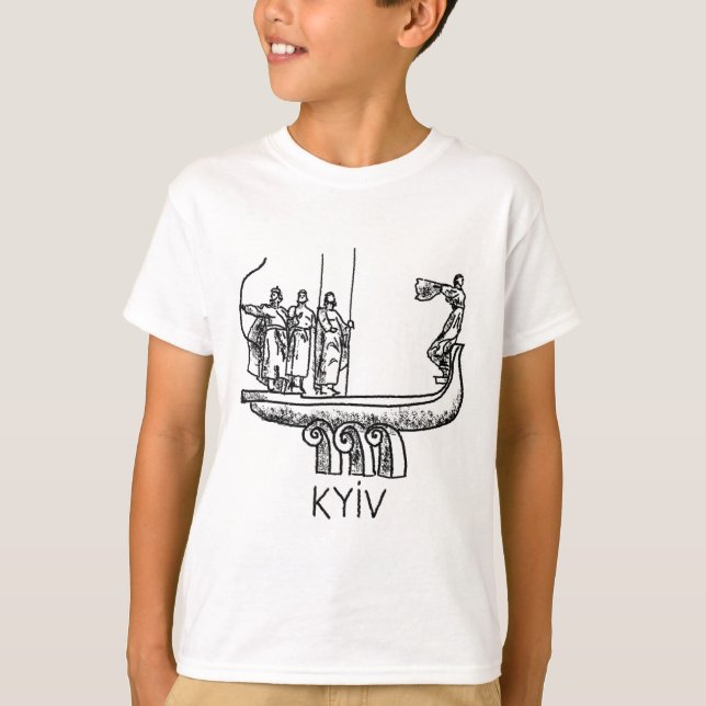 Camiseta De Los Fundadores Legendarios De Kiev Kyi (Anverso)