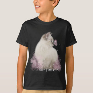 camiseta de los gatitos del amor de los niños I