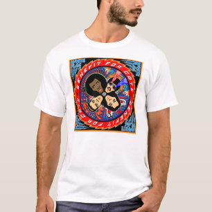 Camiseta de los gatos de la BANDERA BLANCA