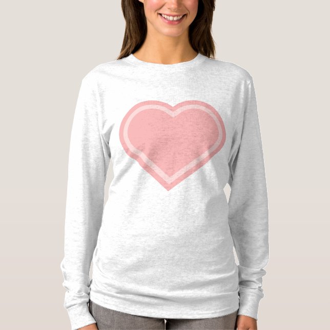 Camiseta de los grandes corazones (Anverso)