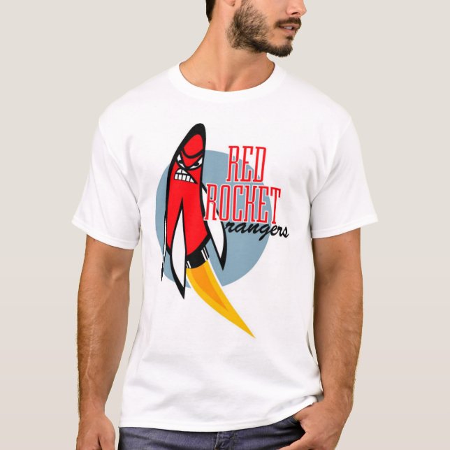 Camiseta de los guardabosques de Red Rocket (Anverso)
