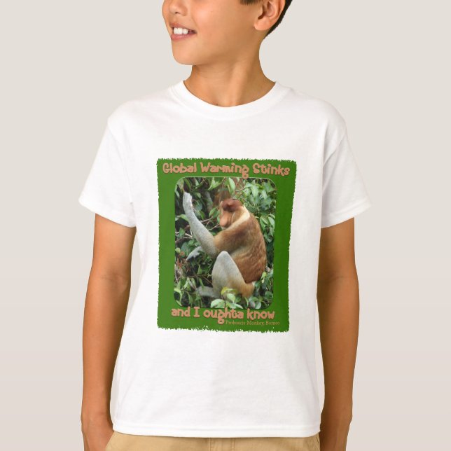 Camiseta de los hedores del calentamiento del (Anverso)
