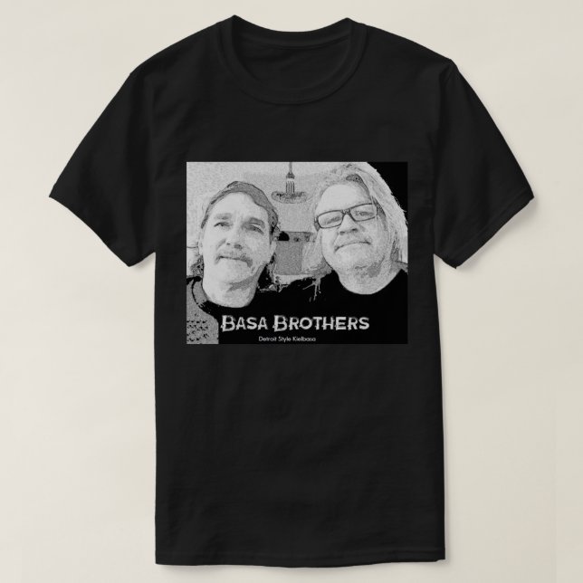 Camiseta de los hermanos de Basa (Diseño del anverso)