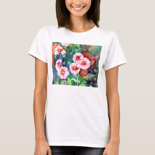 Camiseta de los Hollyhocks (Anverso)