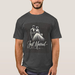Camiseta De Los Hombres Casados Con Mano