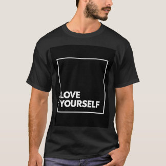 Camiseta de los hombres clásicos de amor