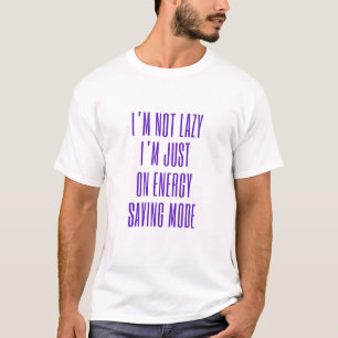Camiseta de los hombres con humor y sarcasmo