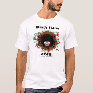 Camiseta de los hombres de Bella Italia 2012 para