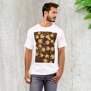 Camiseta De Los Hombres De Fondo De Grapevine