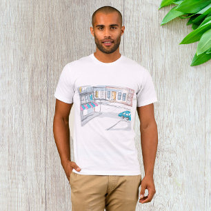 Camiseta de los hombres de la calle urbana