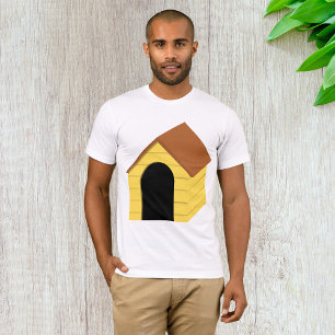 Camiseta de los hombres de la casa amarilla