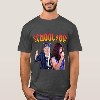 Camiseta de los hombres de la escuela