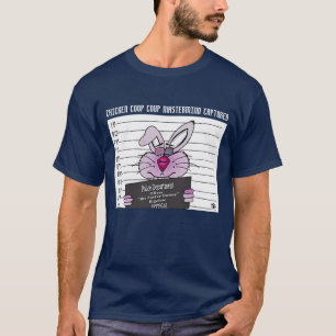 Camiseta de los hombres de la Marina Bunny de Pasc