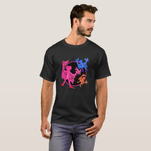 Camiseta de los hombres de la membrana