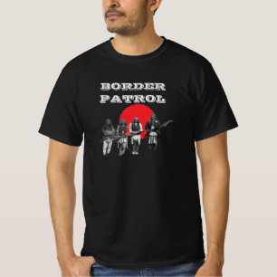 Camiseta de los hombres de la patrulla fronteriza
