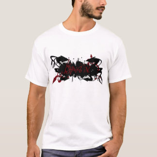 Camiseta de los hombres de la pintada