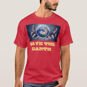 Camiseta de los hombres de la tierra