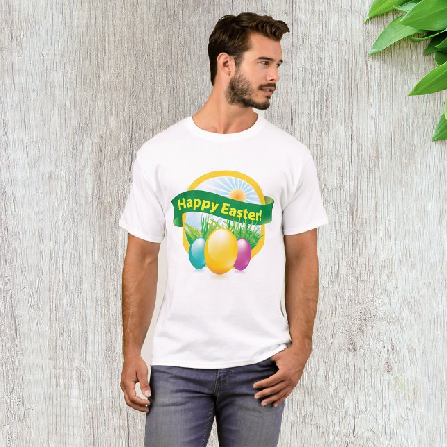 Camiseta de los hombres de los huevos de Pascua (Subido por el creador)