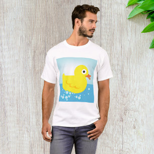 Camiseta de los hombres de los pollos de goma amar