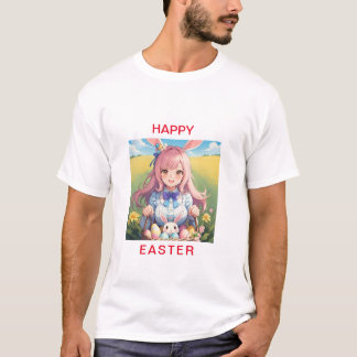 Camiseta de los hombres de Pascua feliz