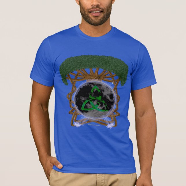 Camiseta de los hombres del árbol de la vida (Anverso)