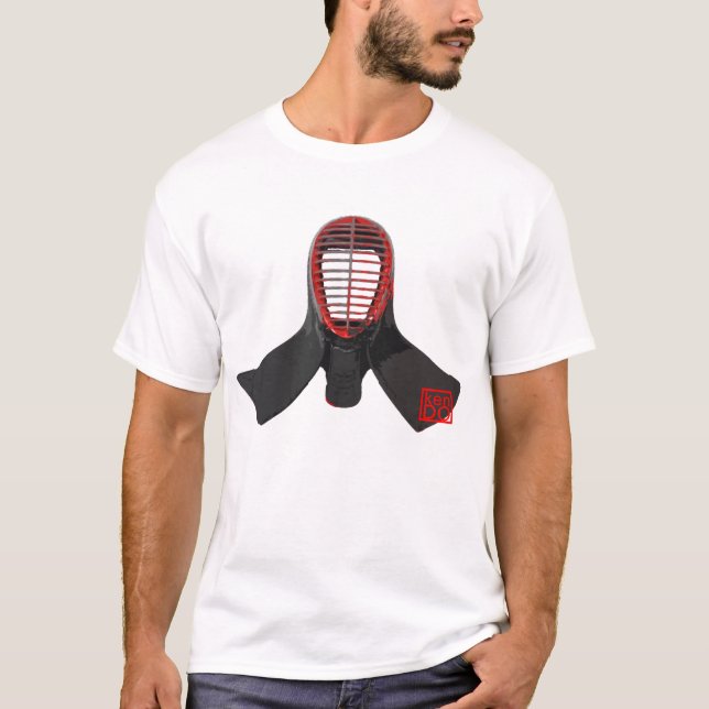 camiseta de los hombres del kendo (Anverso)