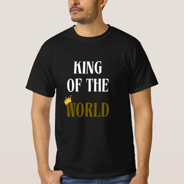 Camiseta De Los Hombres Del Mundo (Anverso)