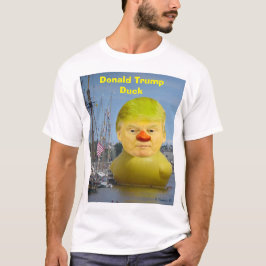 Camiseta de los hombres del pato amarillo de cauch
