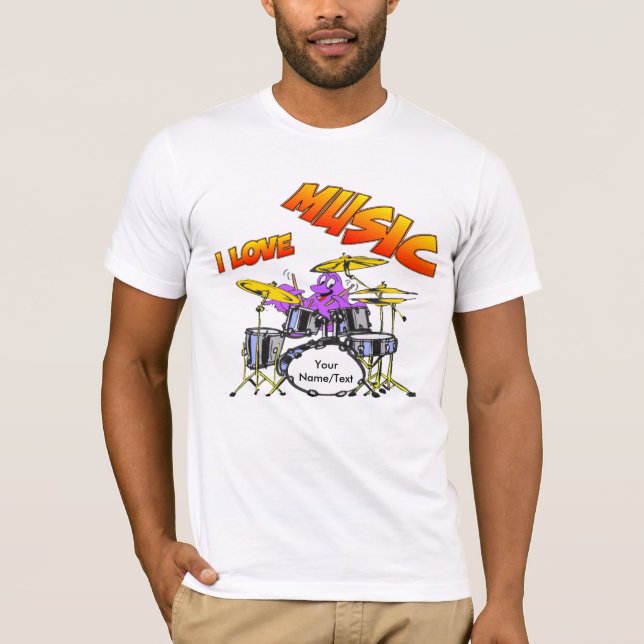 Camiseta de los hombres del Personalizable del pul (Anverso)