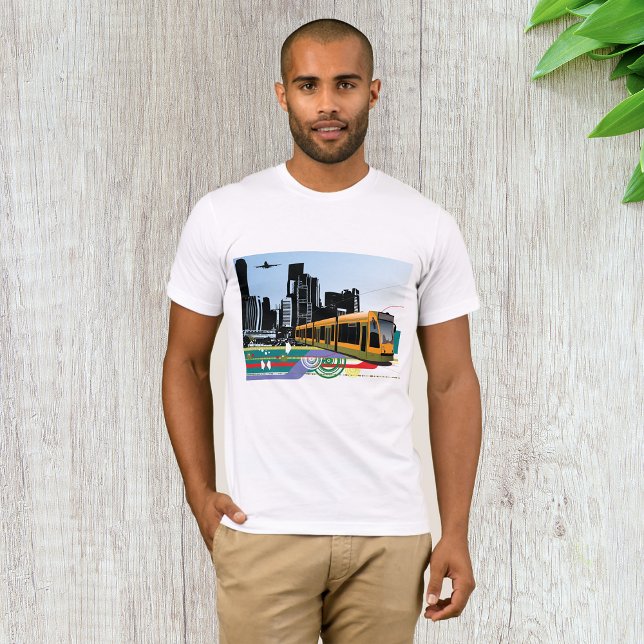 Camiseta de los hombres del tranvía urbano (Subido por el creador)