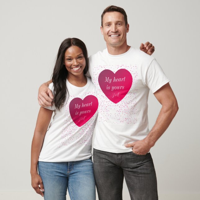 Camiseta de los hombres Día de San Valentín modern (Unisexo)
