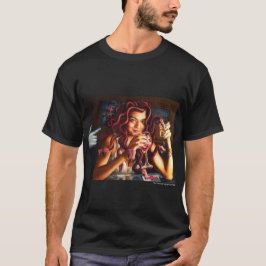 Camiseta de los hombres fantasmas que tiene la mir