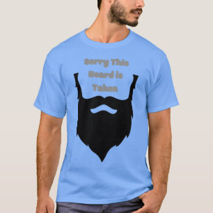 Camiseta De los hombres lamento que esta barba se tome la c