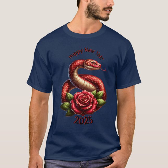 Camiseta de los hombres serpientes (Anverso)