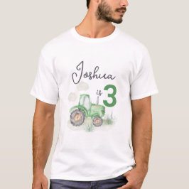 Camiseta de los hombres sobre el tema del Tractor 