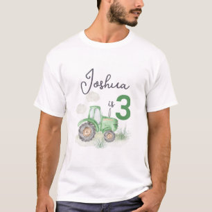 Camiseta de los hombres sobre el tema del Tractor