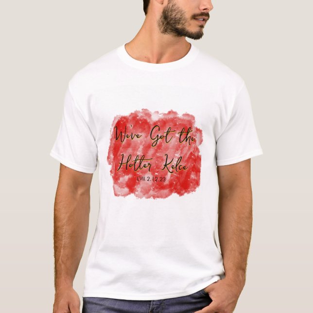 Camiseta de los jefes de Kelce Brothers (Anverso)