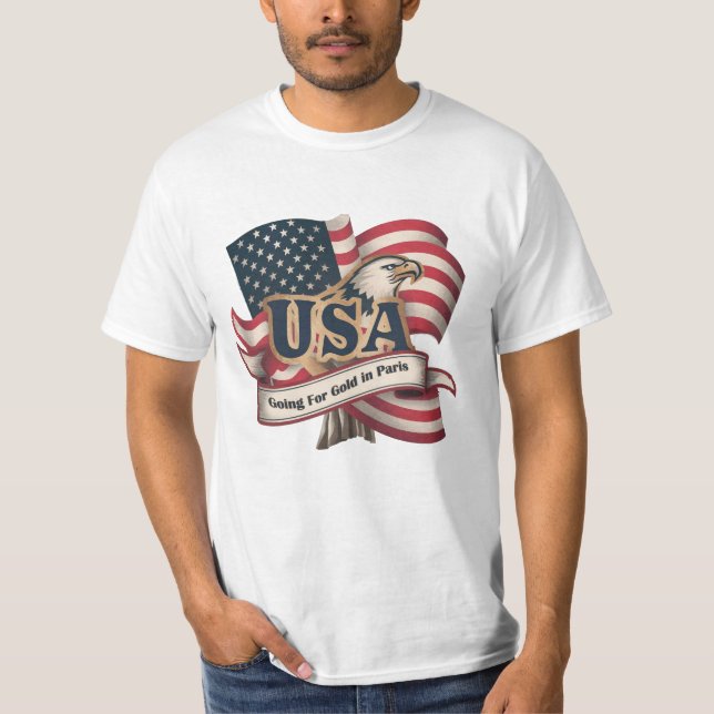 Camiseta de los Juegos Olímpicos de París (Anverso)