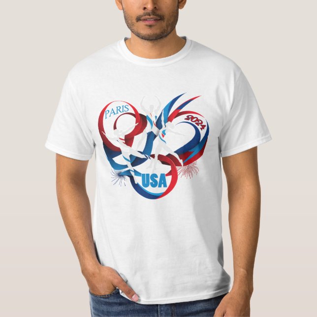 Camiseta de los Juegos Olímpicos de París (Anverso)
