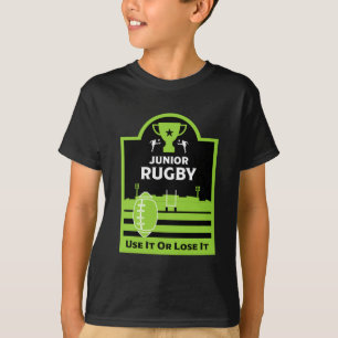 Camiseta De Los Jugadores De Rugby Junior