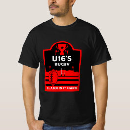 Camiseta De Los Jugadores De Rugby Junior U16