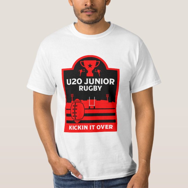 Camiseta De Los Jugadores De Rugby Junior U20 (Anverso)