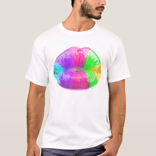 Camiseta de los labios del azúcar (Anverso)