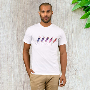 Camiseta De Los Lápices De Colores