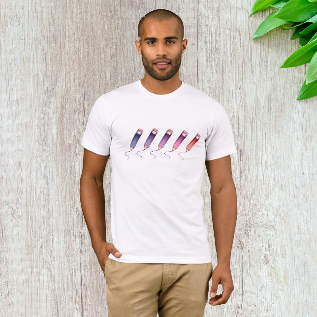 Camiseta De Los Lápices De Colores (Subido por el creador)