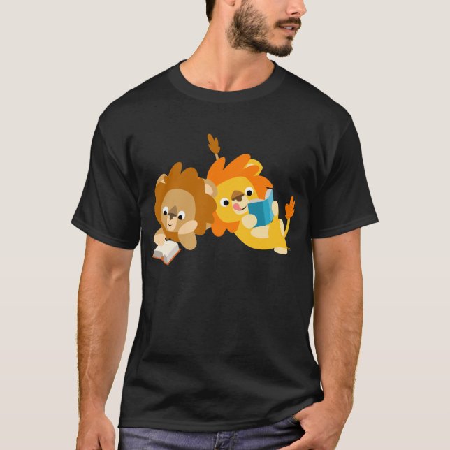 Camiseta de los lectores de leones de Personalizad (Anverso)