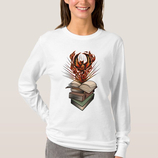 Camiseta De Los Libros (Anverso)