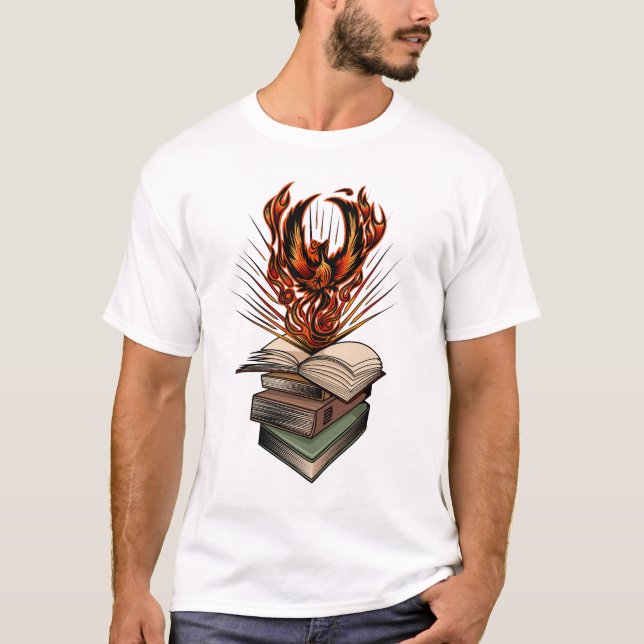 Camiseta De Los Libros (Anverso)