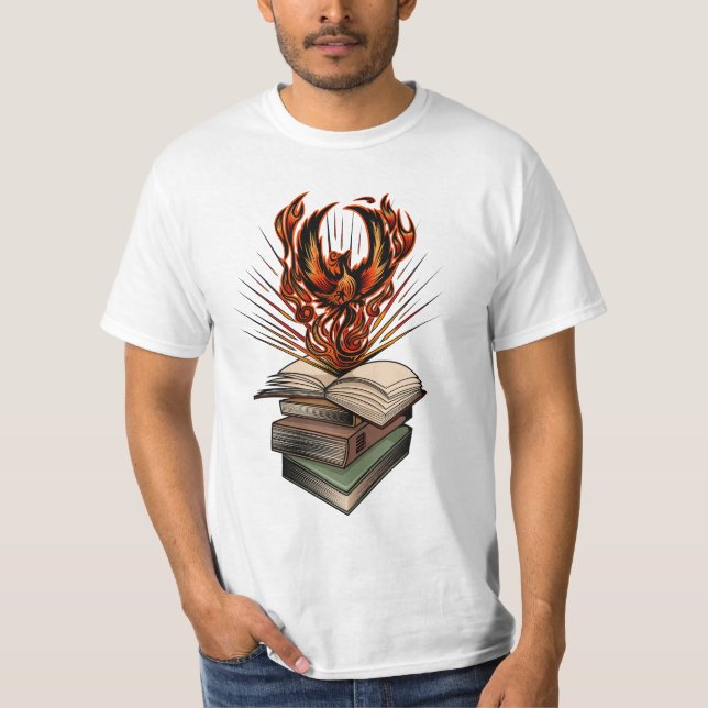 Camiseta De Los Libros (Anverso)