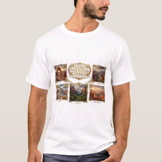 Camiseta de los Mighty Five Parques Nacionales de